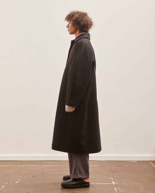 Cordera Wool Coat, Black