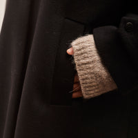 Cordera Wool Coat, Black