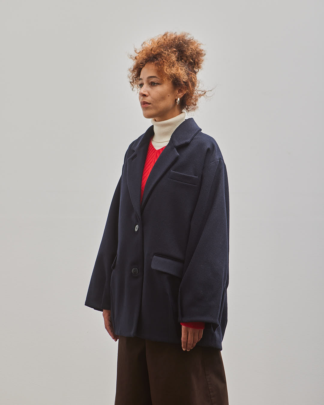 ジャケット・アウター CAROL SHOPPE GRANPA WOOL COAT NAVY 51VBI6W8Q1L._AC_UY1000_.jpg