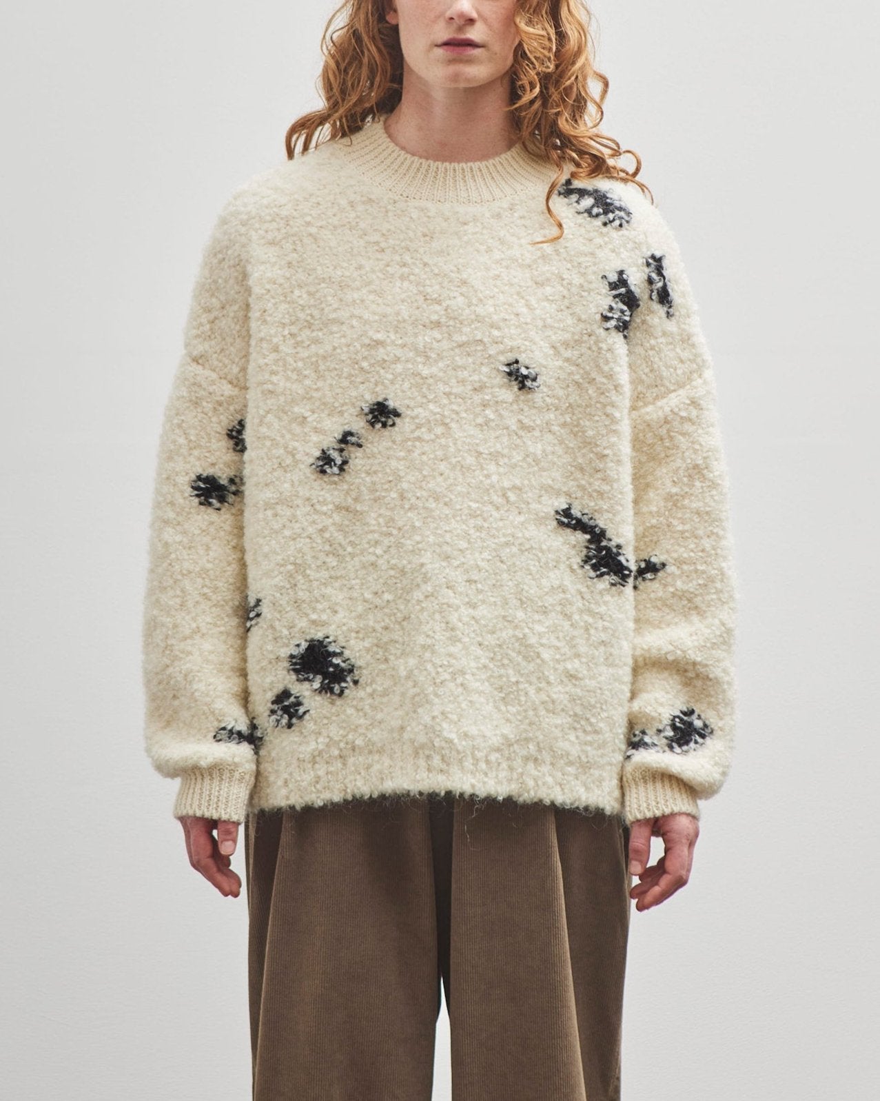 Off white sweater mohair best sale