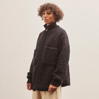 Cordera Wool & Mohair Jacket, Black