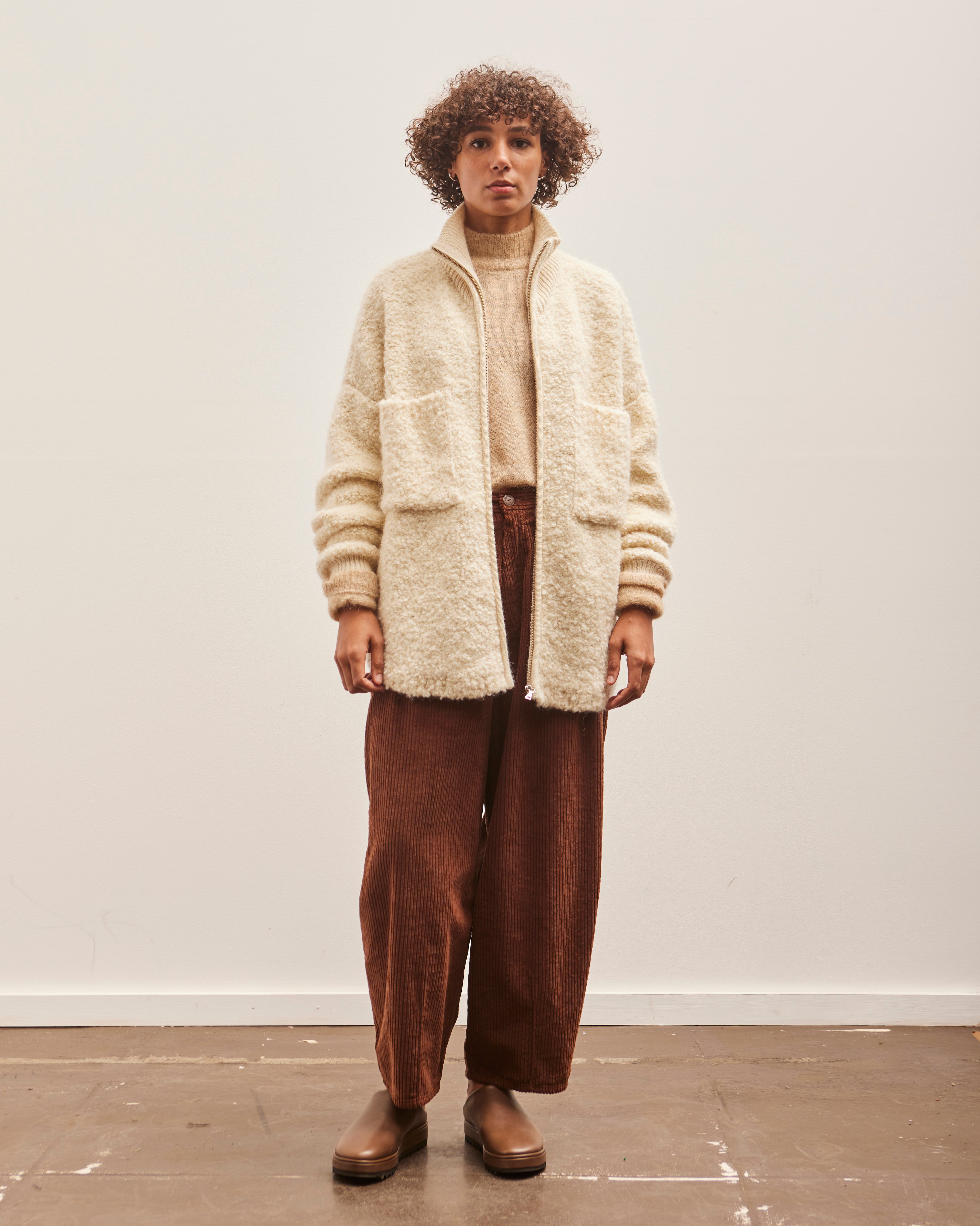 CORDERA(コルデラ)WOOL AND MOHAIR JACKET Cordera Wool & Mohair Jacket, Black – Glasswing