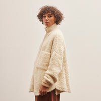 Cordera Wool & Mohair Jacket, Natural