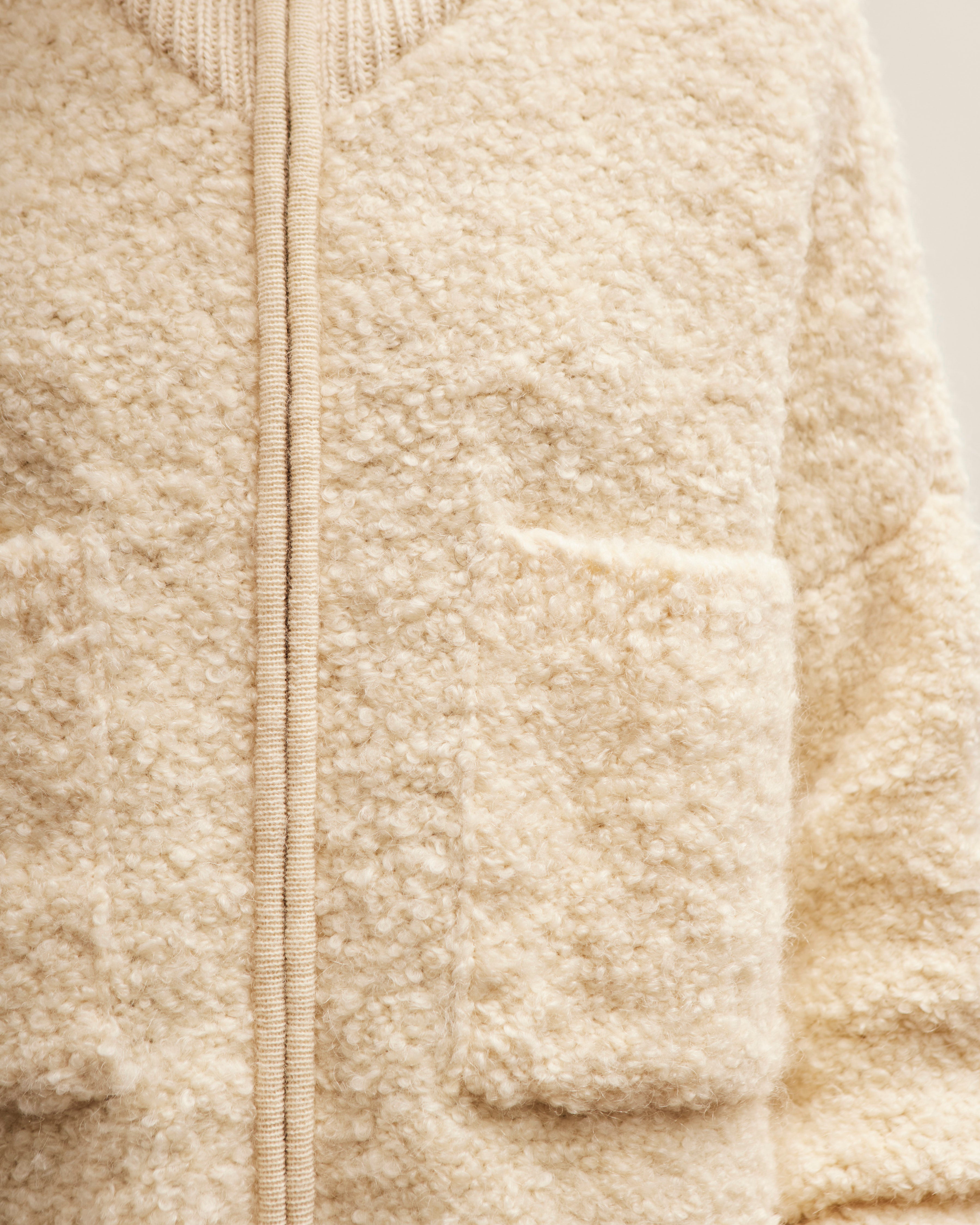 Cordera Wool & Mohair Jacket, Natural – Glasswing