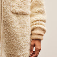 Cordera Wool & Mohair Jacket, Natural