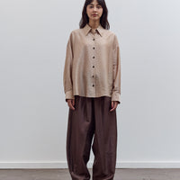Oversized Shirt, Beige