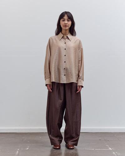 Oversized Shirt, Beige
