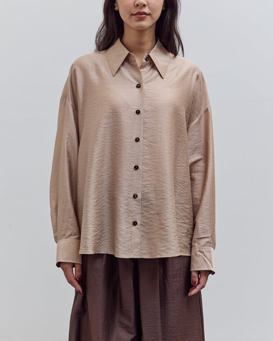 Oversized Shirt, Beige