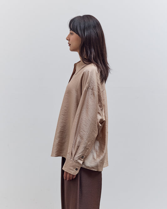 Oversized Shirt, Beige