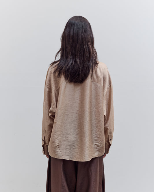 Oversized Shirt, Beige