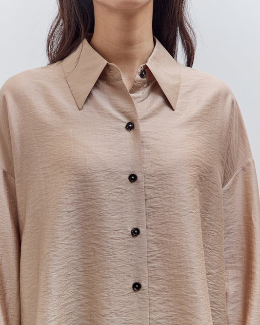Oversized Shirt, Beige