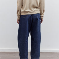 Curved Baggy Jean, Woven Denim