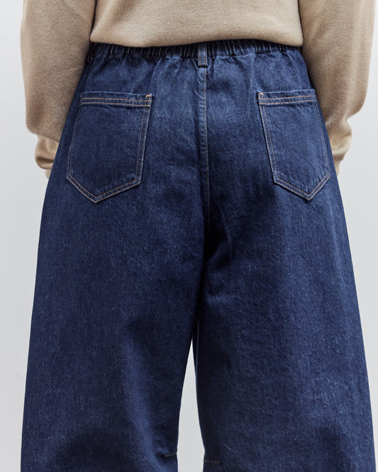 Curved Baggy Jean, Woven Denim