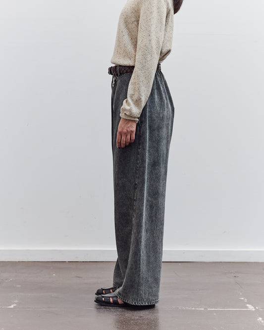Washed Straight Leg Denim, Grey