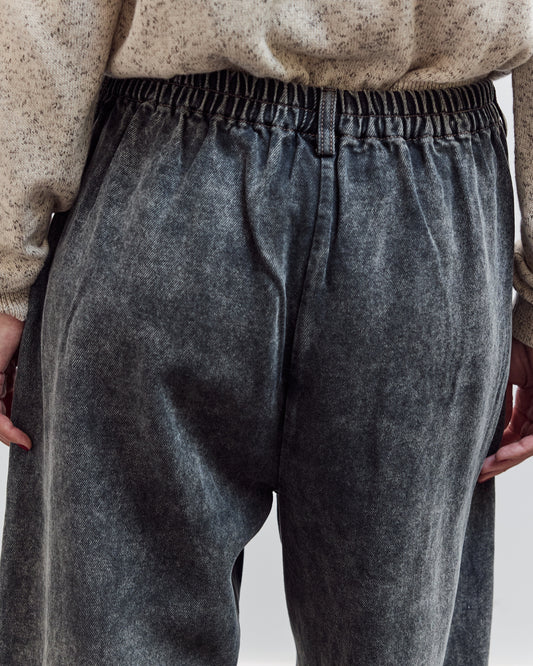 Washed Straight Leg Denim, Grey