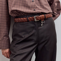 Woven Belt, Tan