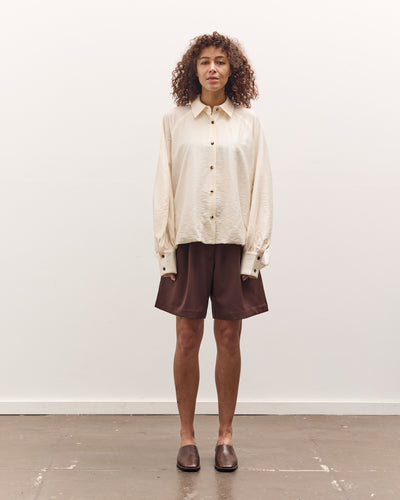 Cordera Balloon Shirt, Marfil