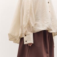 Cordera Balloon Shirt, Marfil