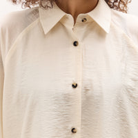 Cordera Balloon Shirt, Marfil