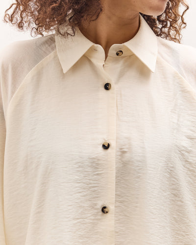 Cordera Balloon Shirt, Marfil