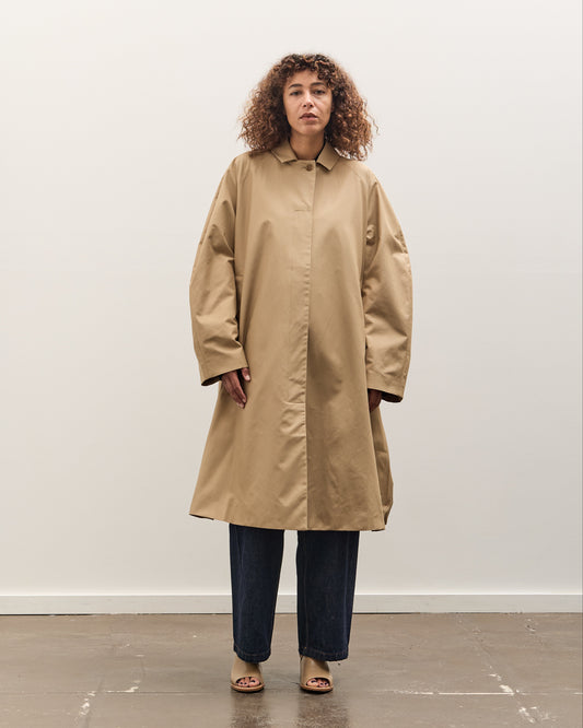 Cordera Balloon Trench Coat, Camel