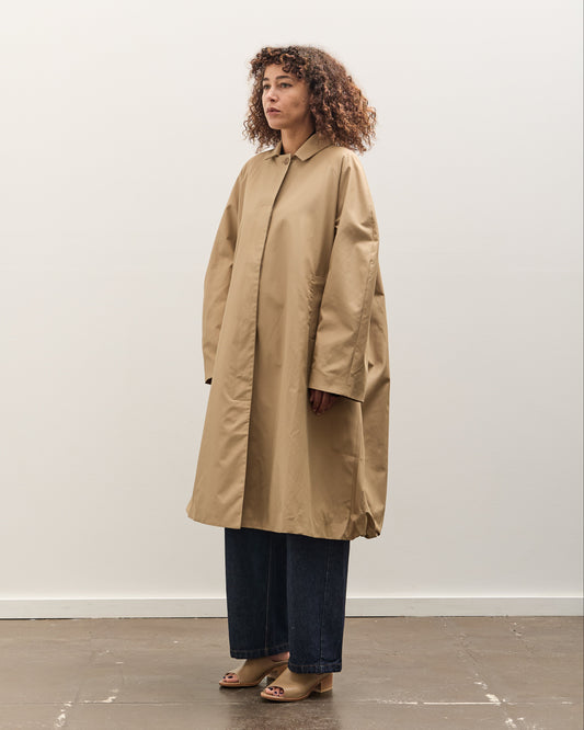 Cordera Balloon Trench Coat, Camel