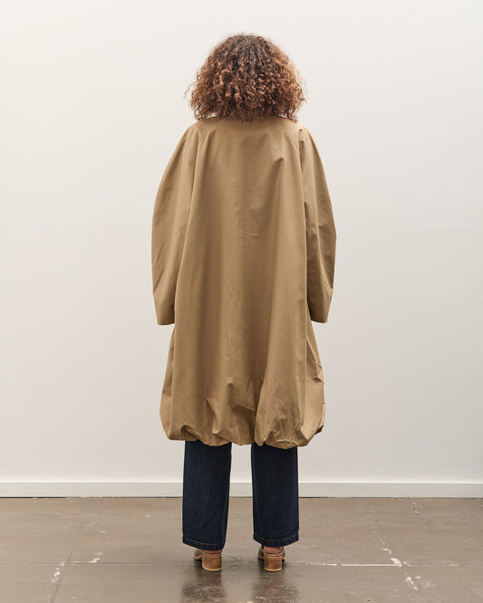 Cordera Balloon Trench Coat, Camel