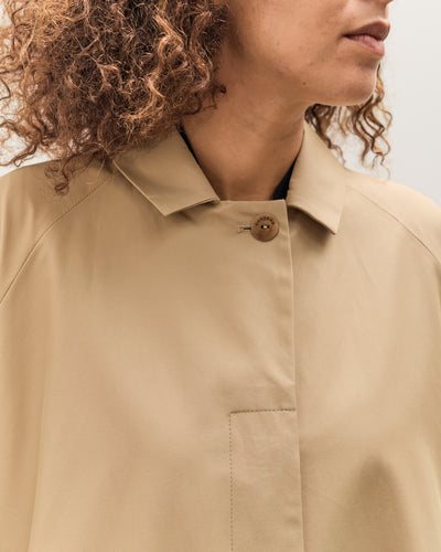 Cordera Balloon Trench Coat, Camel