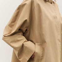 Cordera Balloon Trench Coat, Camel
