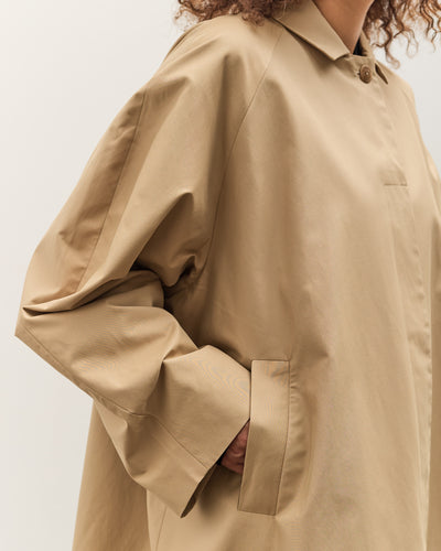 Cordera Balloon Trench Coat, Camel