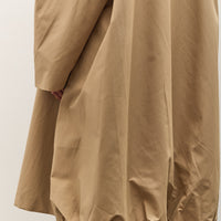 Cordera Balloon Trench Coat, Camel