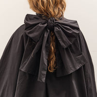 Cordera Bow Shirt, Black