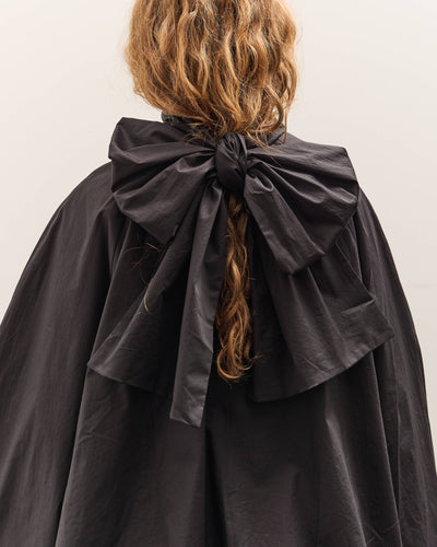 Cordera Bow Shirt, Black