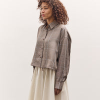 Cordera Checked Shirt, Brown