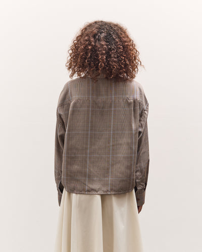 Cordera Checked Shirt, Brown