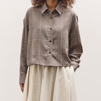 Cordera Checked Shirt, Brown