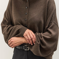 Cordera Cotton & Cashmere Cardigan, Dark Moss