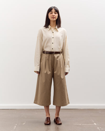 Cordera Cotton Capri Pants, Camel