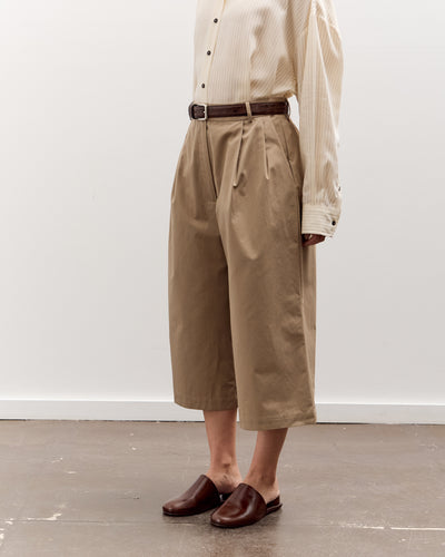 Cordera Cotton Capri Pants, Camel