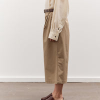 Cordera Cotton Capri Pants, Camel