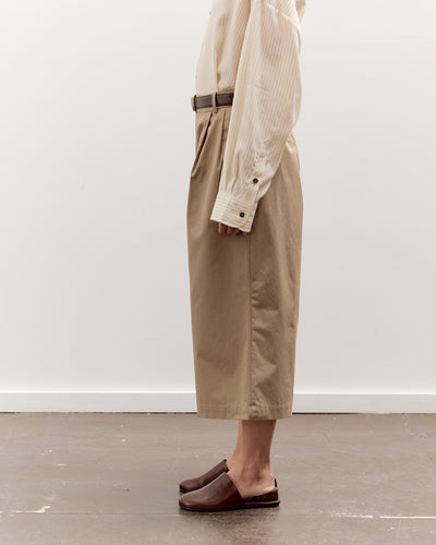 Cordera Cotton Capri Pants, Camel