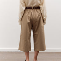 Cordera Cotton Capri Pants, Camel