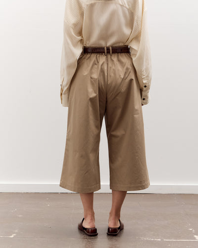 Cordera Cotton Capri Pants, Camel