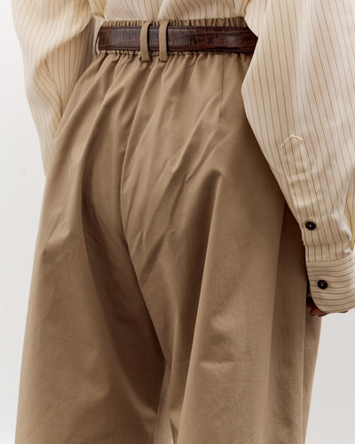 Cordera Cotton Capri Pants, Camel