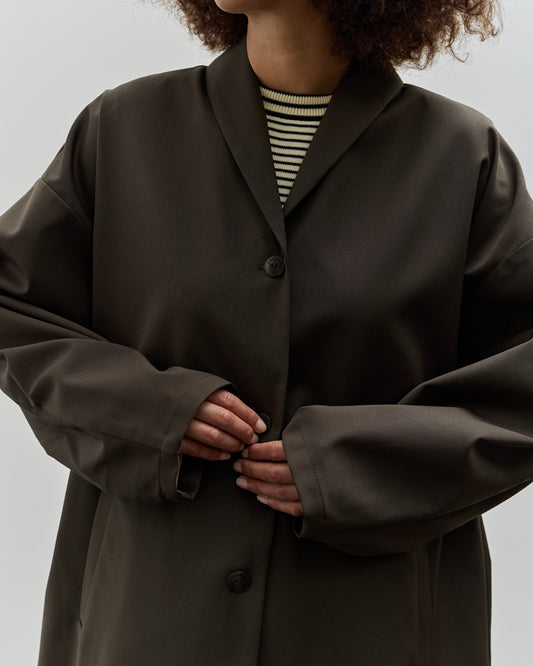 Cordera Cover Up Trench, Dark Moss