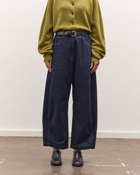 Cordera Curved Baggy Jeans, Denim – Glasswing