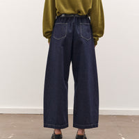 Cordera Curved Baggy Jeans, Denim