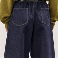 Cordera Curved Baggy Jeans, Denim