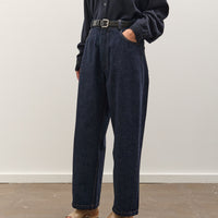 Cordera Denim Straight Pants, Indigo