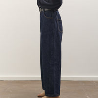 Cordera Denim Straight Pants, Indigo